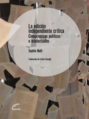 cover image of La edición independiente crítica